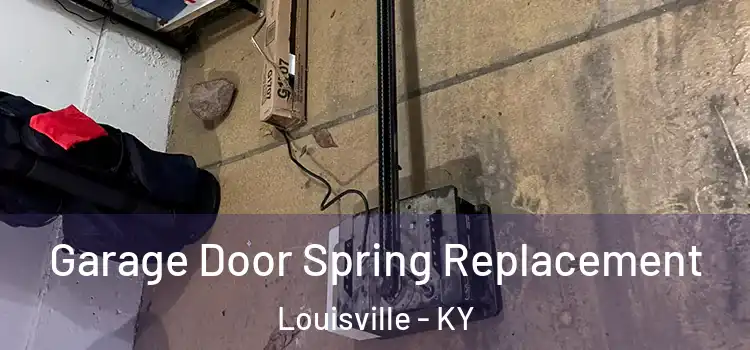  Garage Door Spring Replacement Louisville - KY