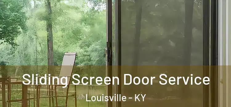  Sliding Screen Door Service Louisville - KY